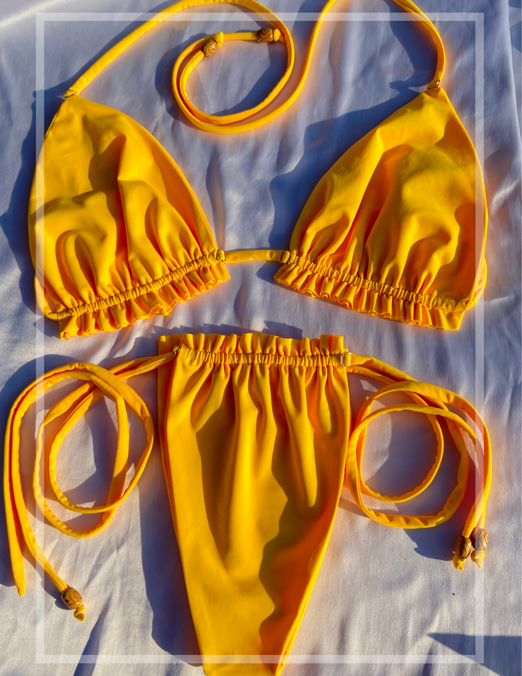 Yellow Bikini String | Swimwear